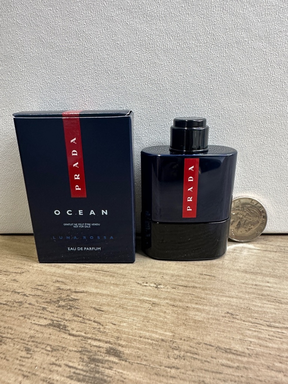 Prada Luna Rossa Ocean EDP 9ml Mini Dabber NWT